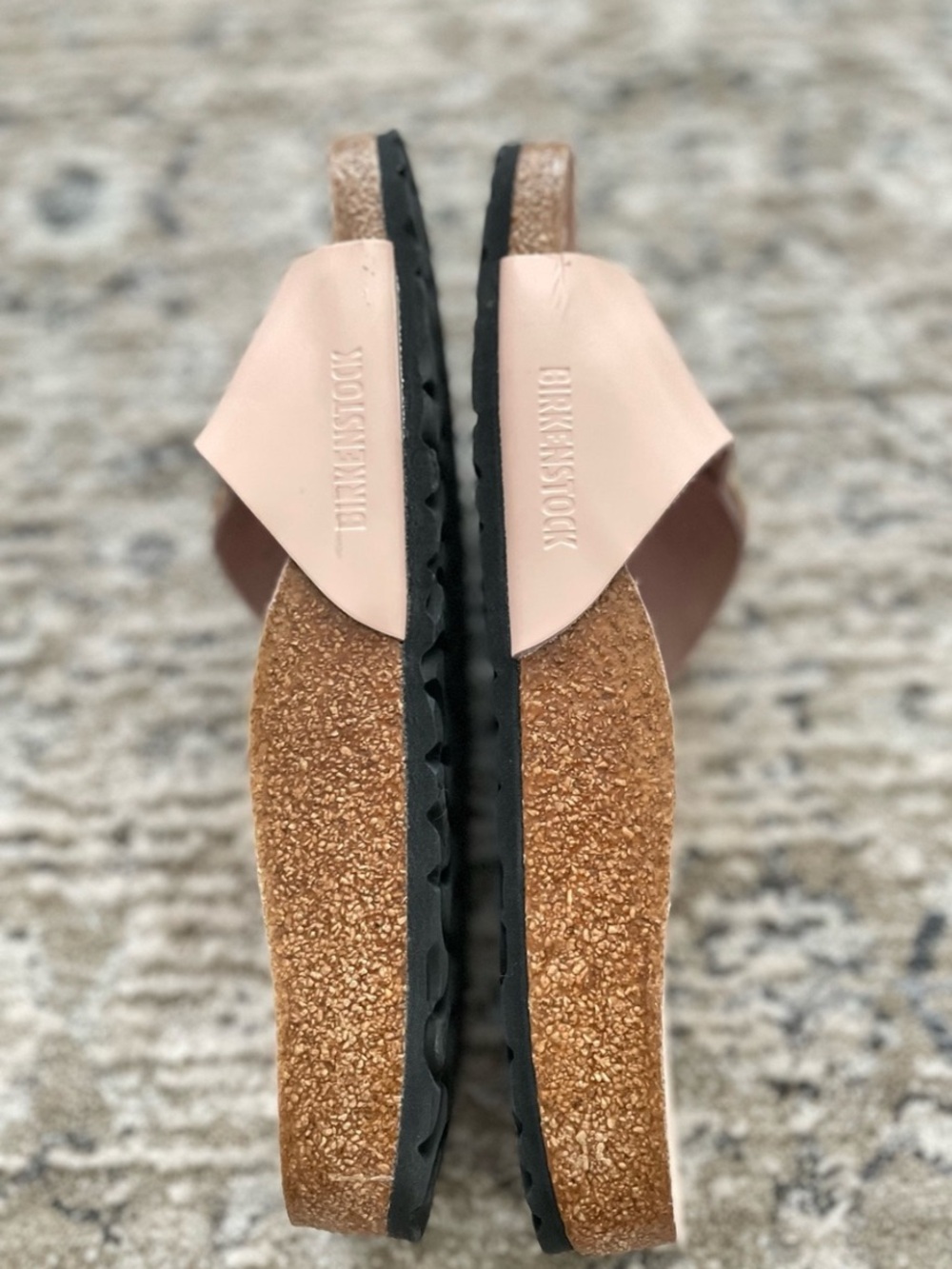Birkenstock Madrid Big Buckle High Shine Light Rose Size 7 (38) Slide Sandals - Picture 8 of 11